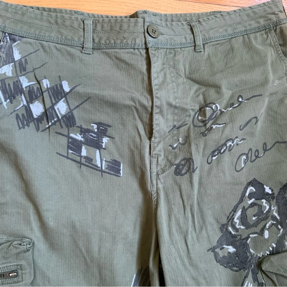 FREE PEOPLE EVERY ROSE ZIP. CARGO PANTS 12 - Picture 2 of 6